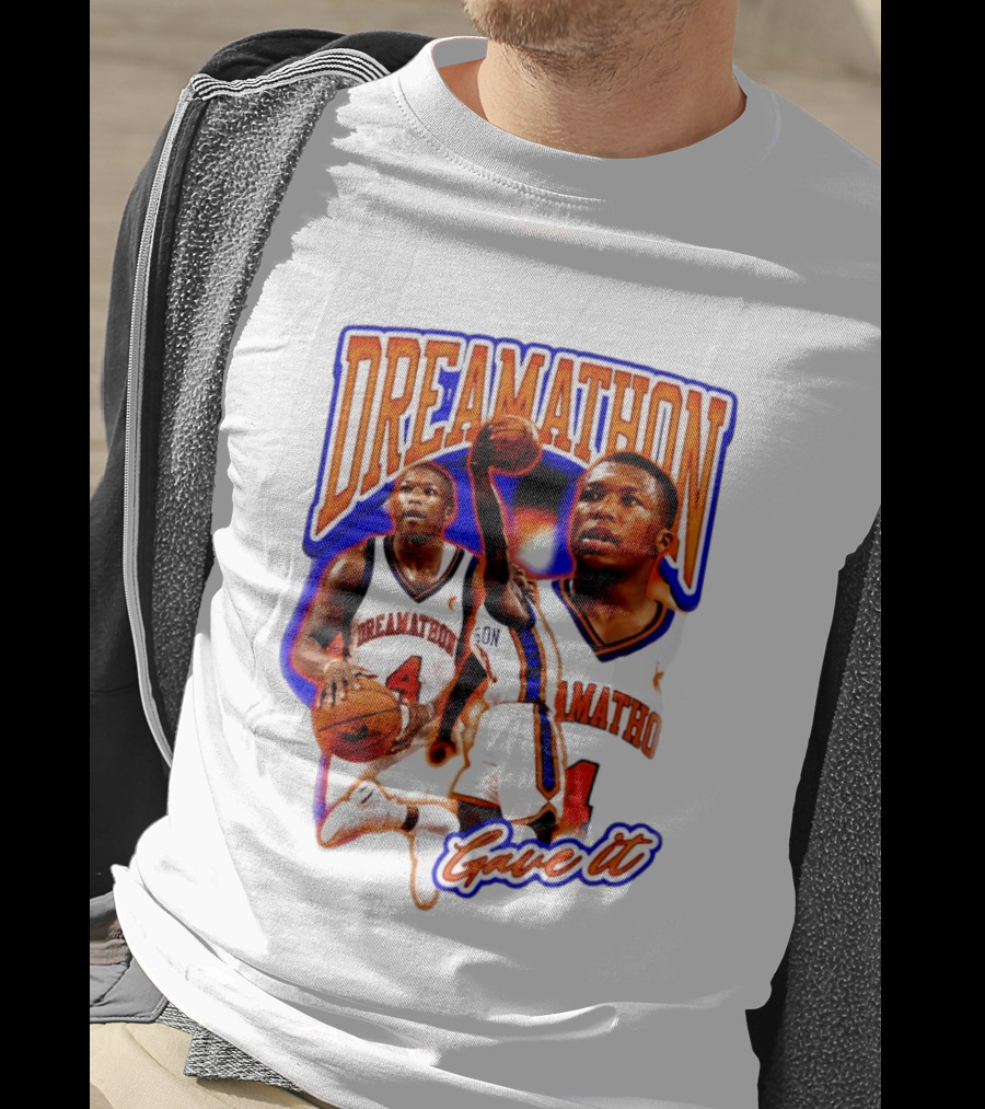 Dreamathon Nate Robinson New York Knicks Gave It T-Shirt
