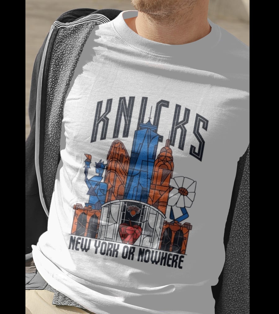 Knicks New York Or Nowhere Skyline 2026 T-Shirt