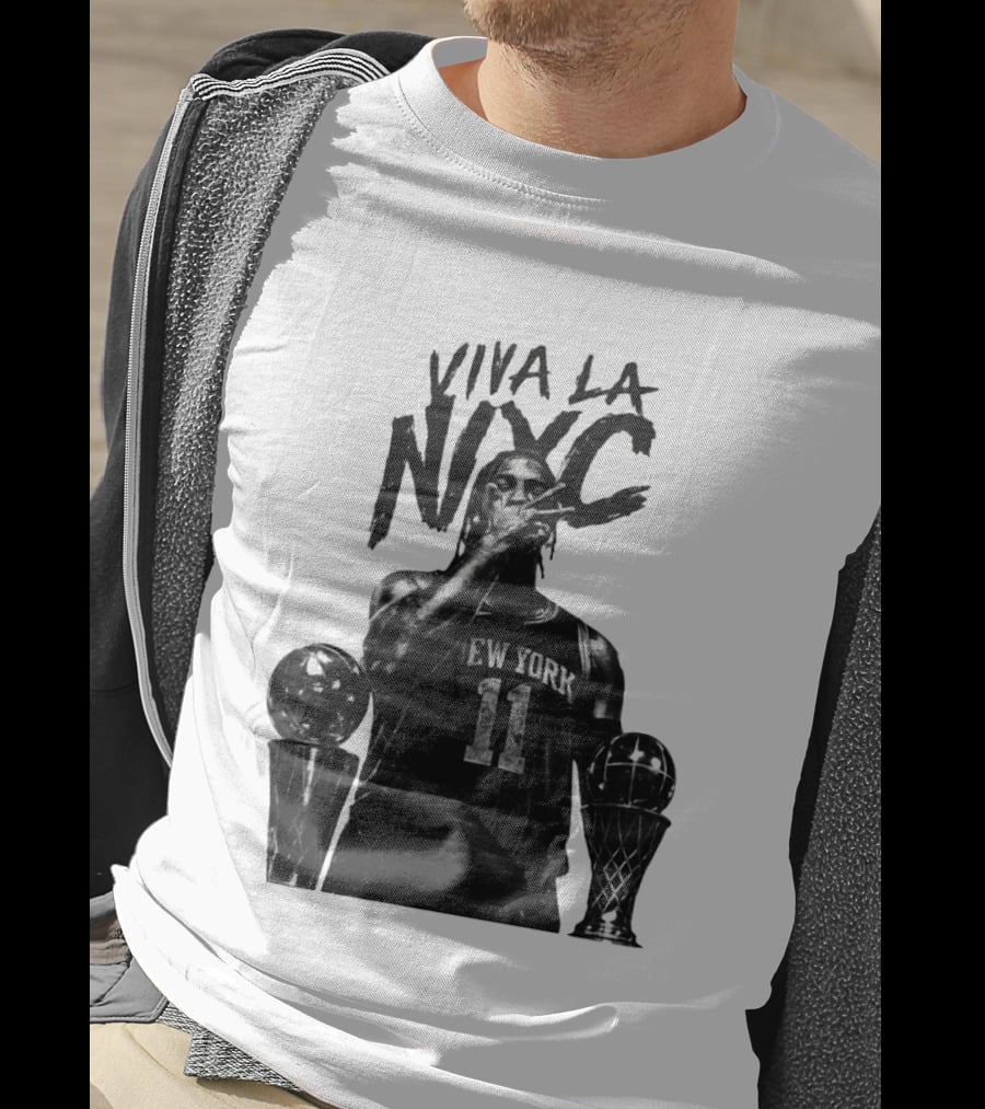 Viva La NYC Jalen Brunson 11 New York Knicks Basketball Player T-Shirt