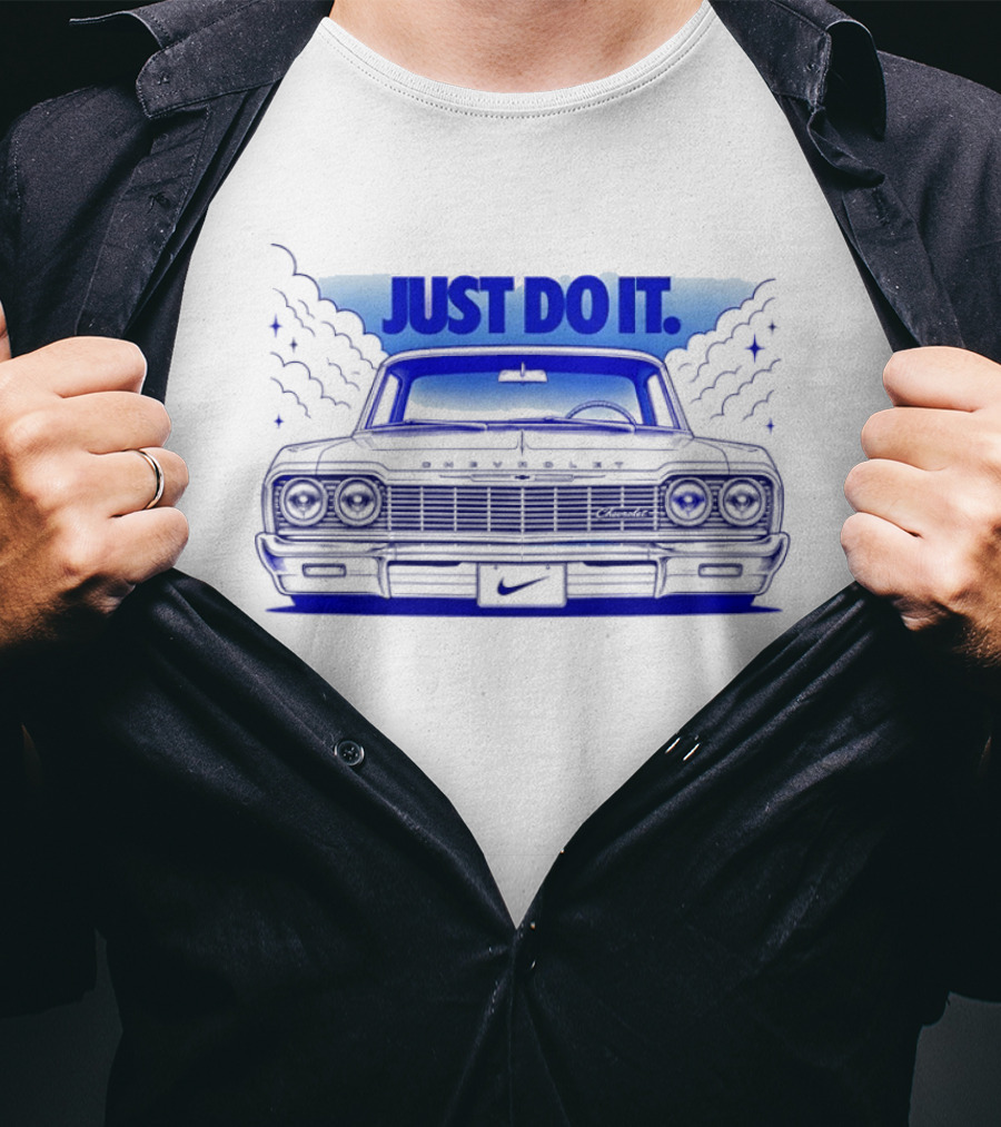Los Angeles Chevrolet Just Do It Nike Chevy Impala T-Shirt