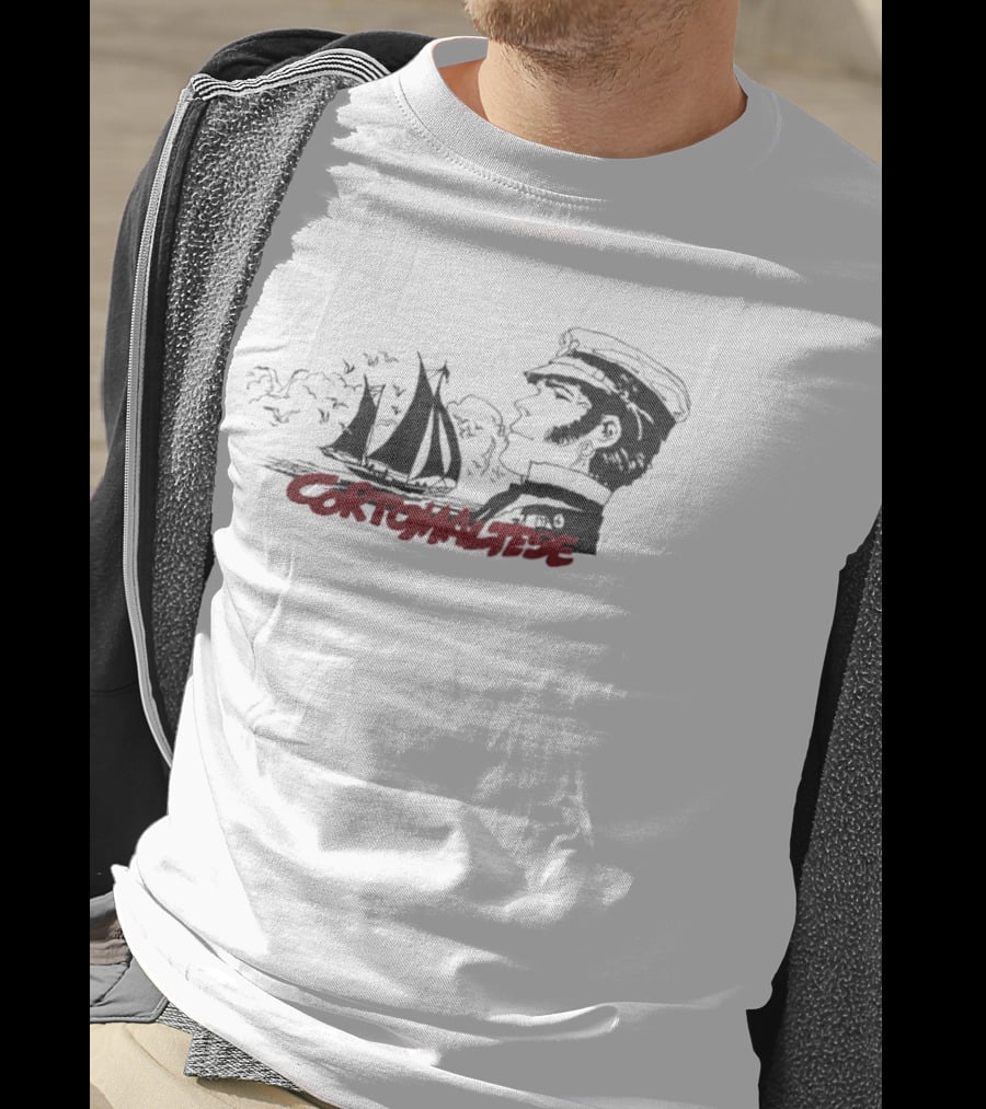 Corto Maltese Nautical Adventure Sailboat Captain T-Shirt