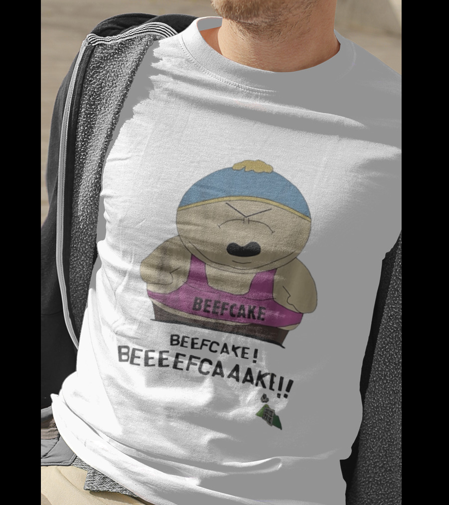 Eric Cartman South Park Beefcake Beeeefcaaake Iconic Merchandise T-Shirt
