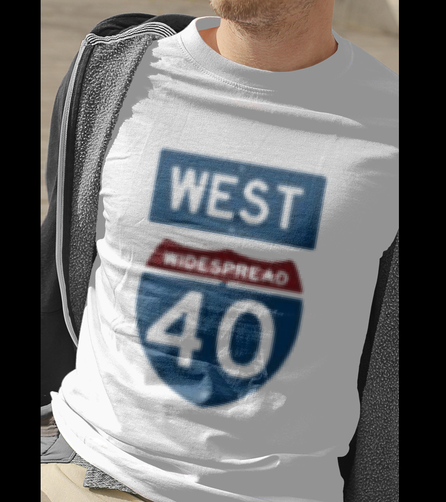 Goin' Out West Tour Summer 2026 Widespread 40 Interstate T-Shirt