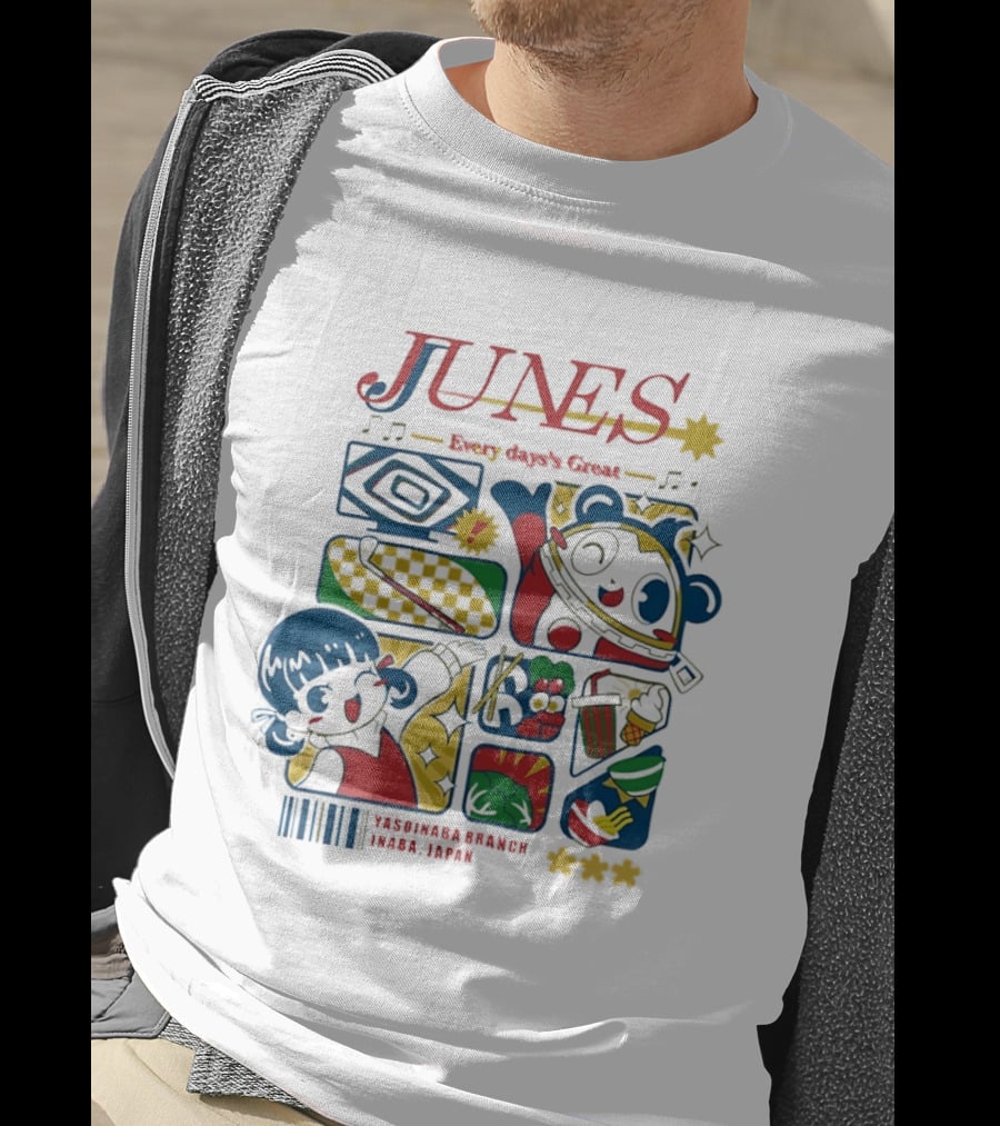 Junes Every Day's Great Nanako Dojima Teddie Persona 4 Inaba Japan Yasoinaba T-Shirt