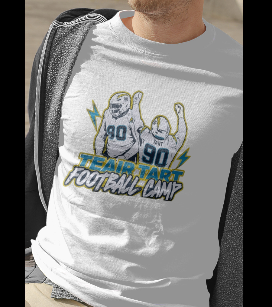 Teair Tart Football Camp 90 Los Angeles Chargers Players T-Shirt