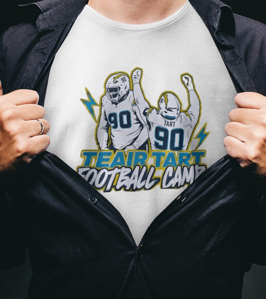 Teair Tart Football Camp 90 Los Angeles Chargers Players T-Shirt