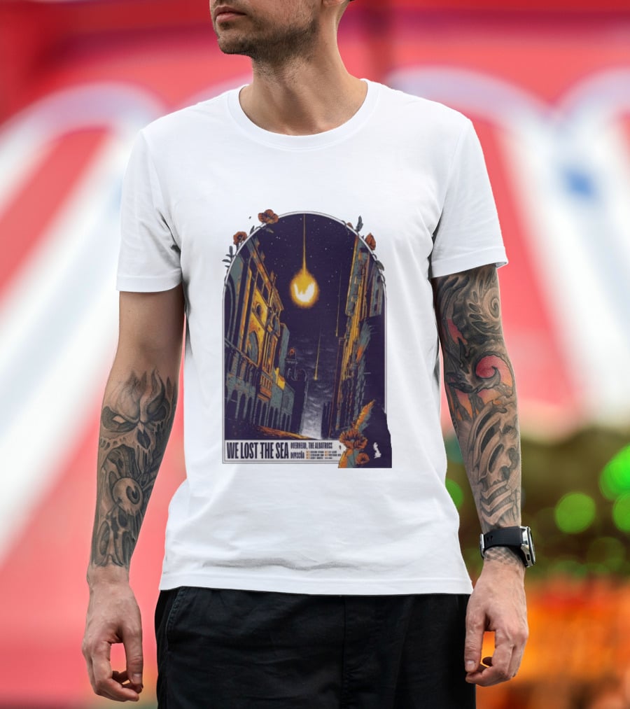 We Lost The Sea Overhead The Albatross Dürsøla May 25 2026 Slay Glasgow T-Shirt