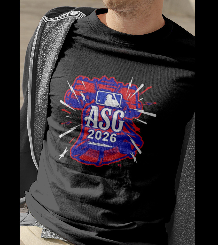 2026 MLB All Star Game ASG Loud Liberty Bell Explosion T-Shirt