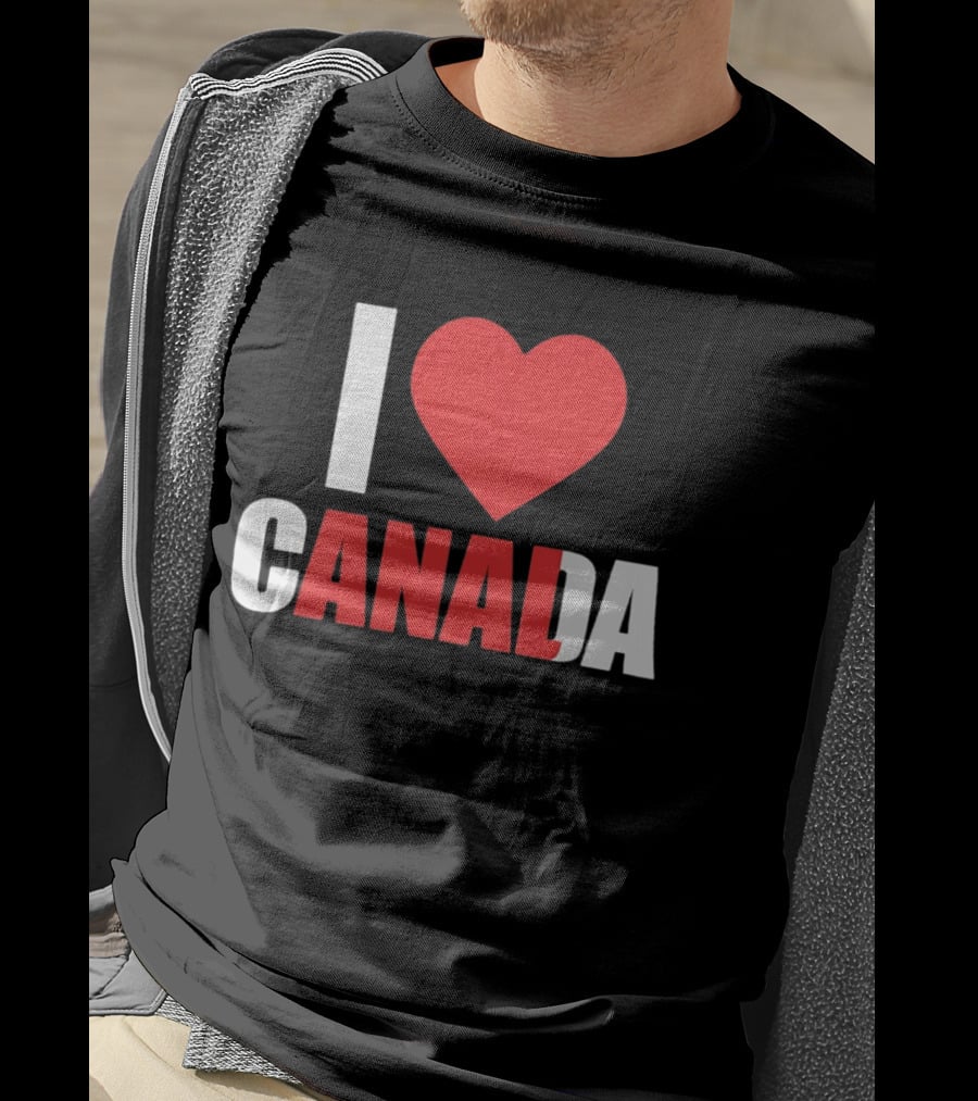 I Love Canada Heart Symbol CANADA T-Shirt