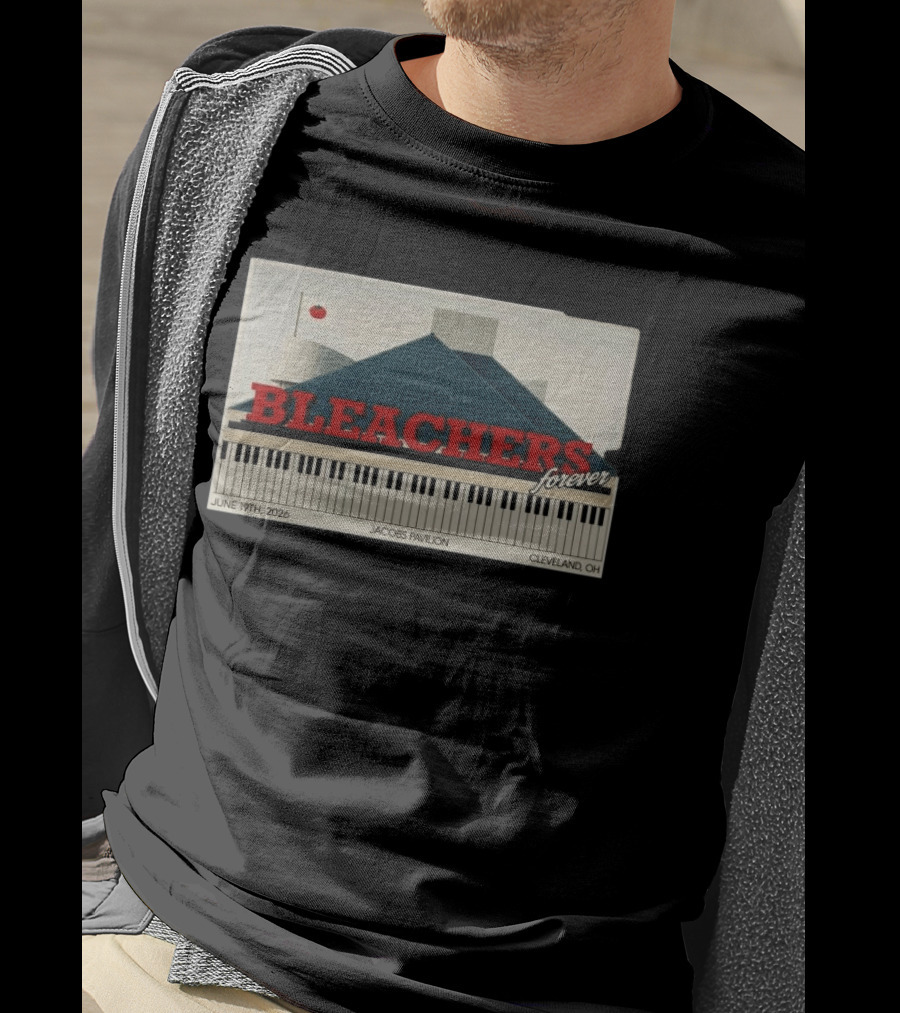 Bleachers Forever June 19th 2026 Jacobs Pavilion Cleveland OH T-Shirt