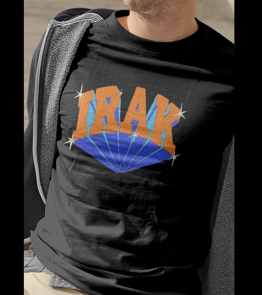IRAK New York Knicks Basketball Team Collaboration T-Shirt