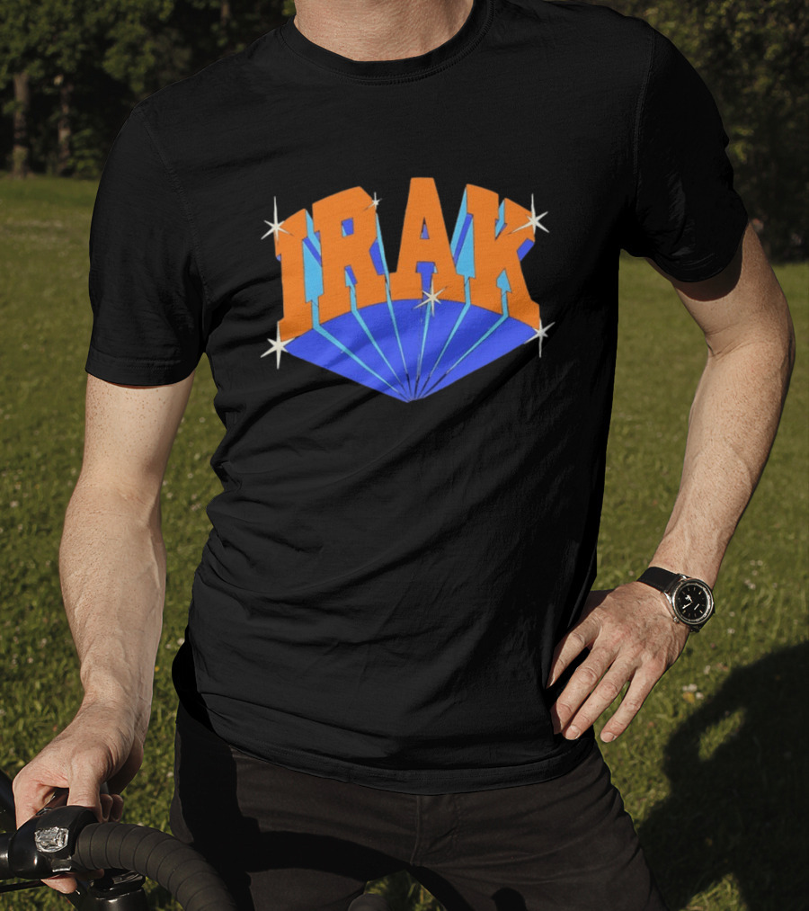 IRAK New York Knicks Basketball Team Collaboration T-Shirt