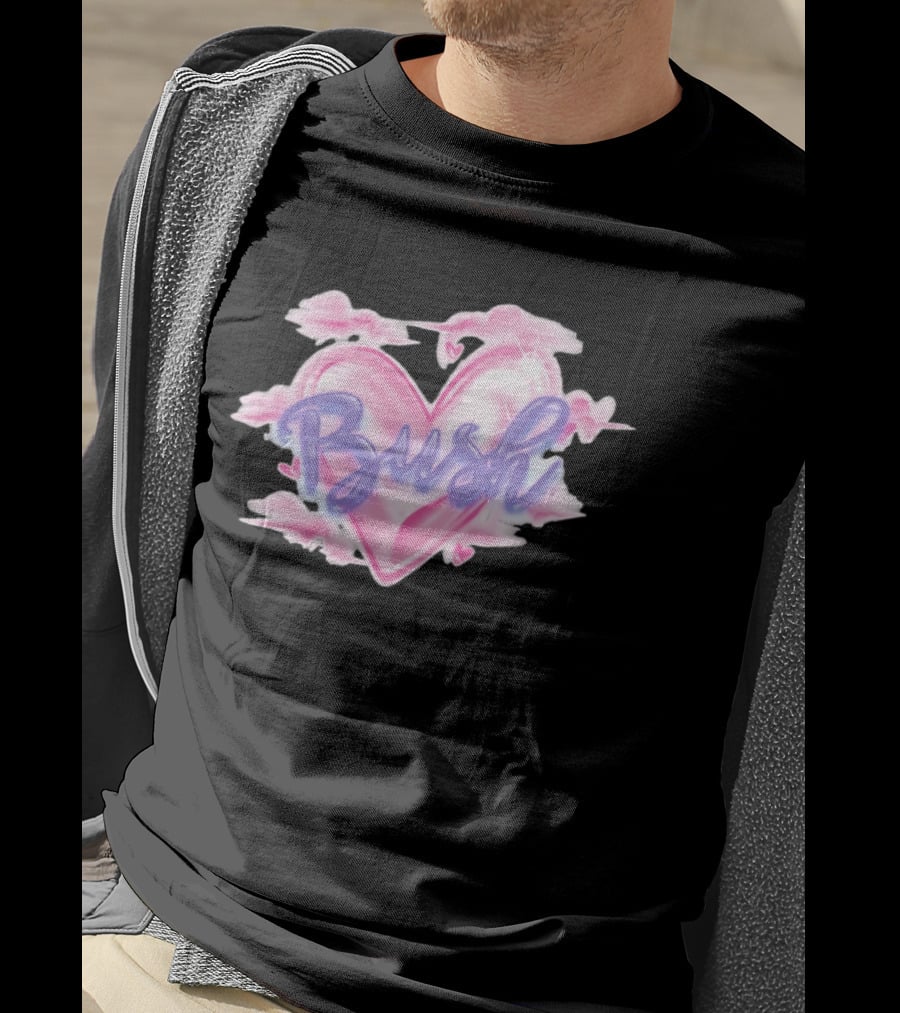 Bush Heart Clouds 90s Rock Gavin Rossdale T-Shirt