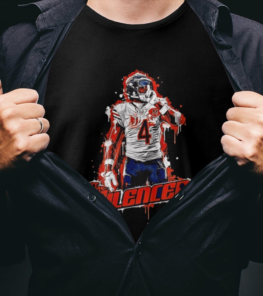 The Silencer Number 4 Chicago Football Player T-Shirt