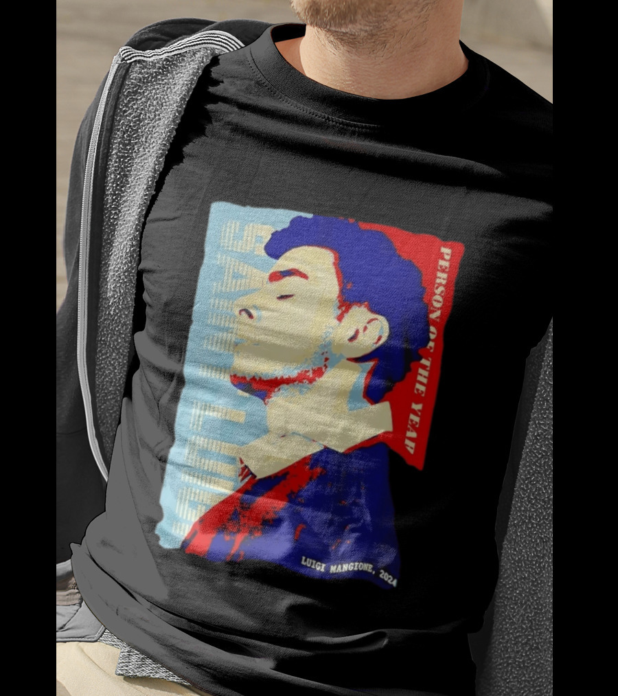 Saint Luigi Mangione 2024 Person Of The Year T-Shirt