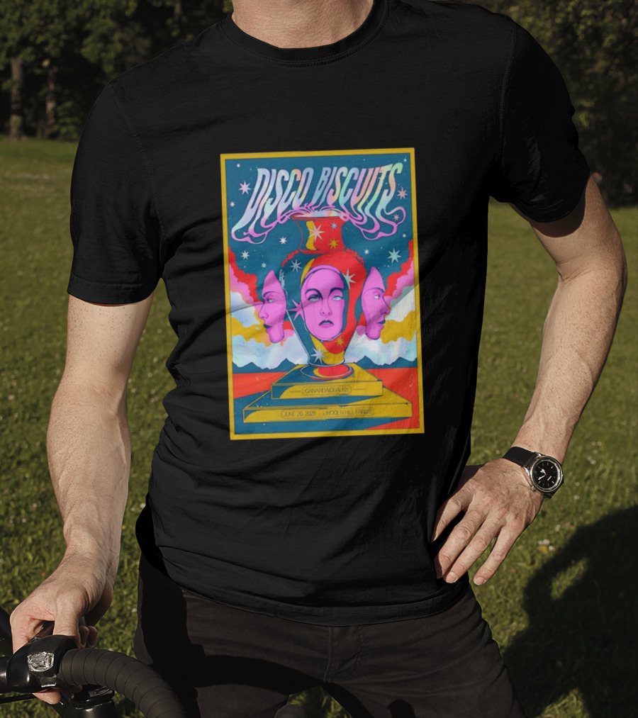 Disco Biscuits Canandaigua NY June 20 2026 Lincoln Hill Farms T-Shirt