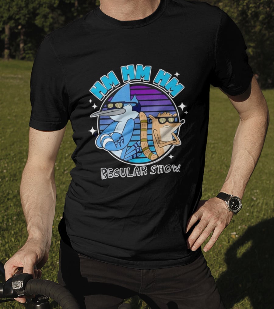 HM HM HM Mordecai And Rigby Regular Show Cartoon T-Shirt