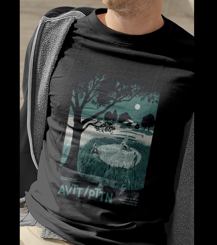 The Avett Brothers And Nikki Patton Waukegan IL Genesee Theatre June 20 2026 T-Shirt