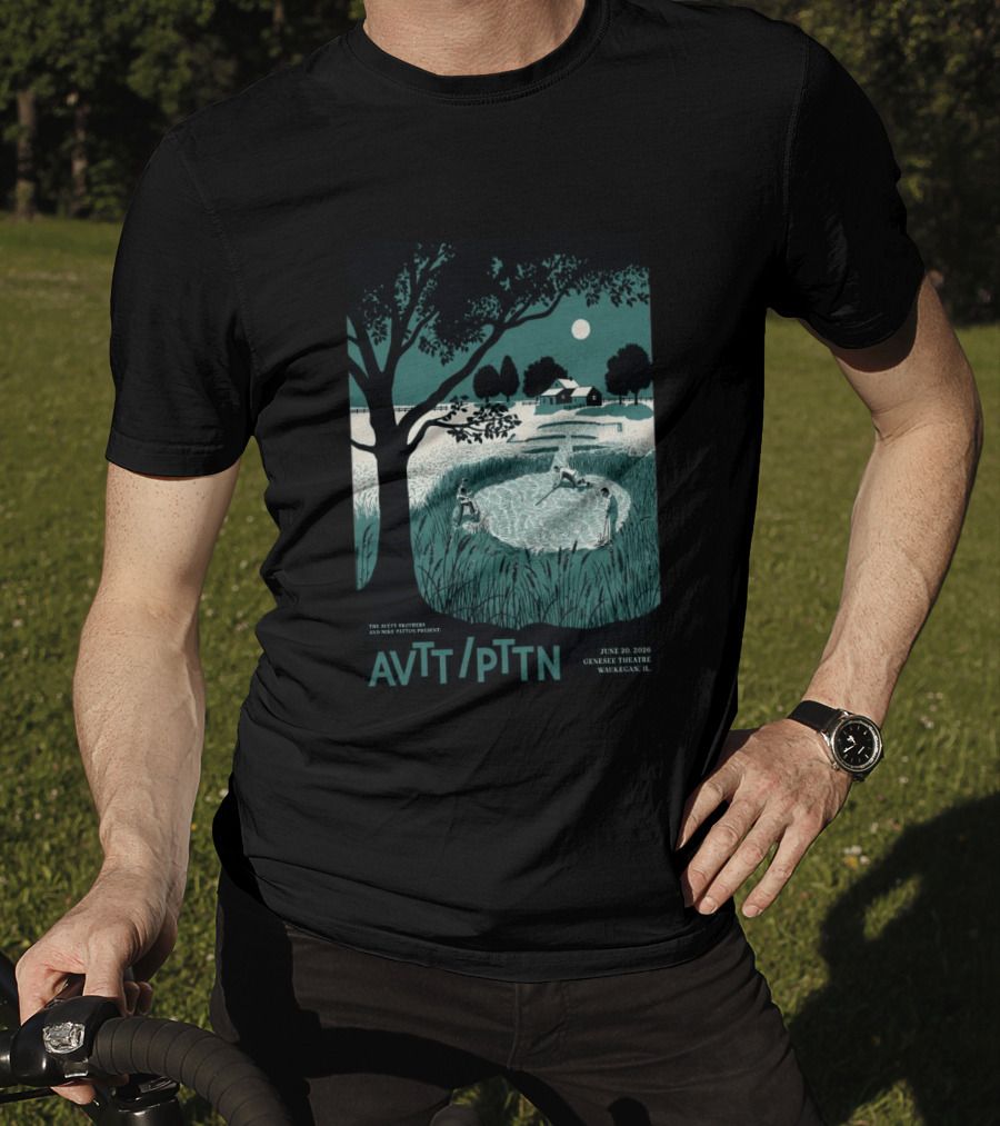 The Avett Brothers And Nikki Patton Waukegan IL Genesee Theatre June 20 2026 T-Shirt