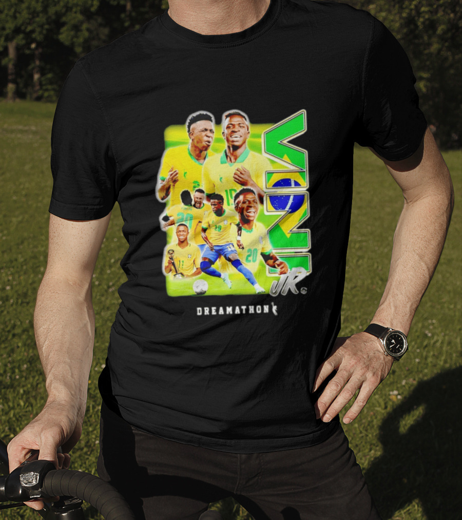 Vini Jr Brazil Dreamathon Soccer Moments T-Shirt