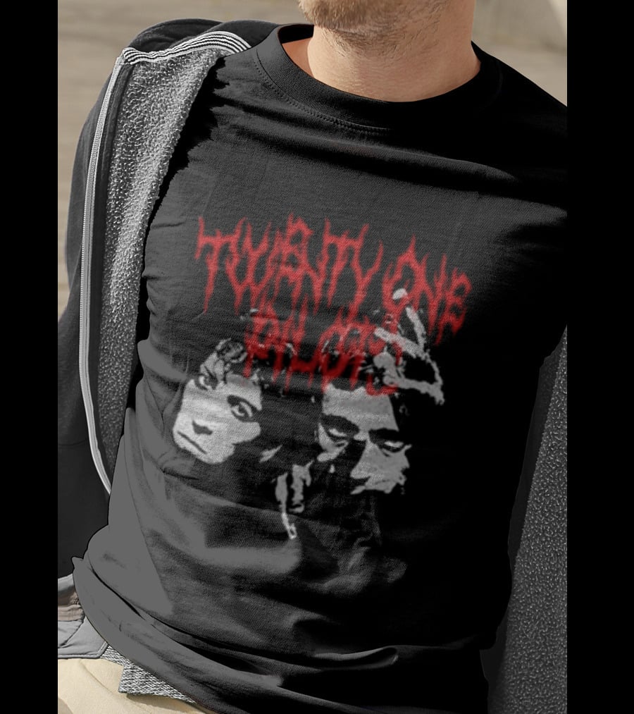 Rawfear Moves Me Twenty One Pilots Distorted Faces T-Shirt