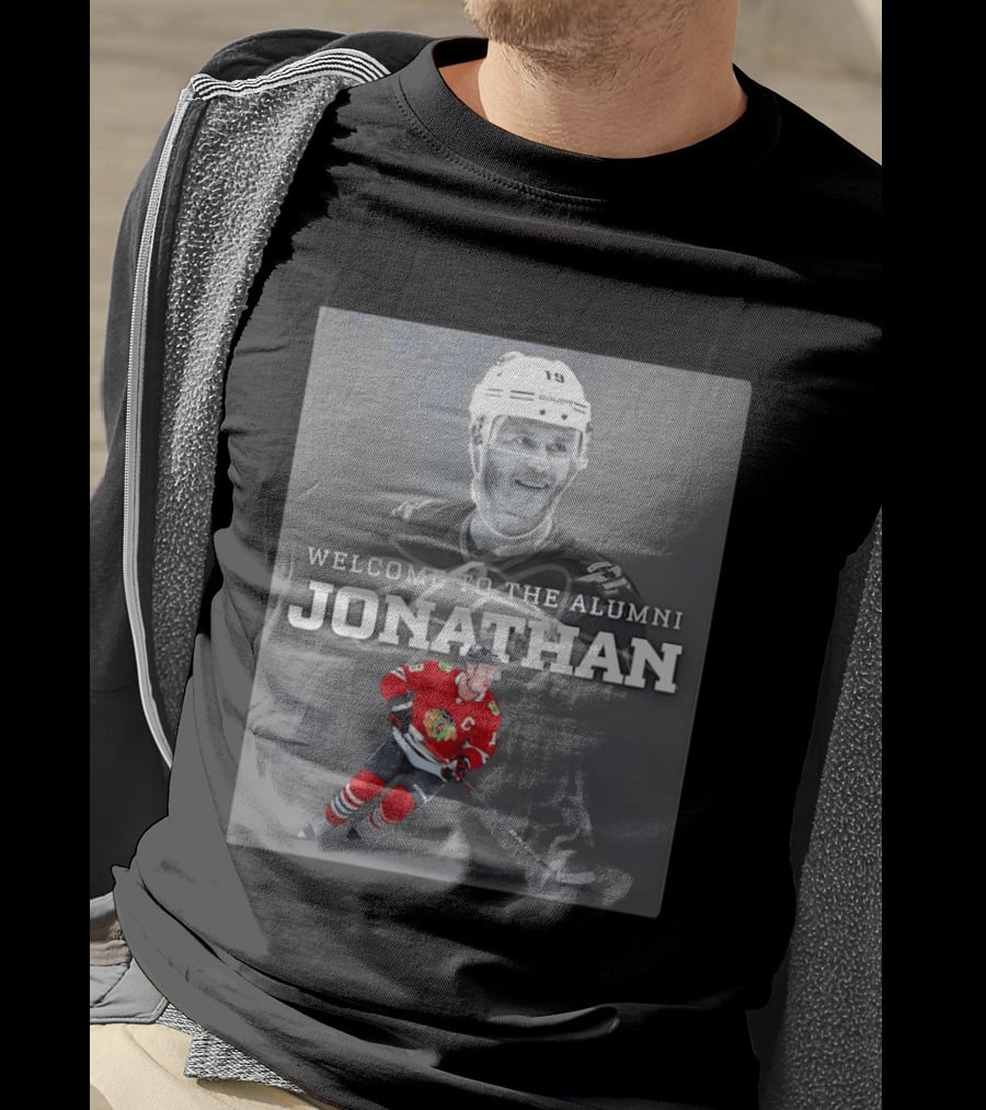 Welcome To The Alumni Jonathan Toews Chicago Hockey Legend T-Shirt