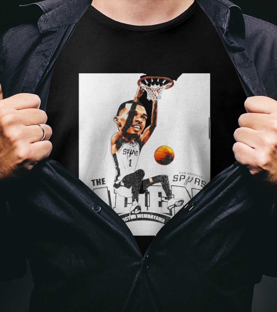 Victor Wembanyama The Alien San Antonio Spurs Basketball T-Shirt