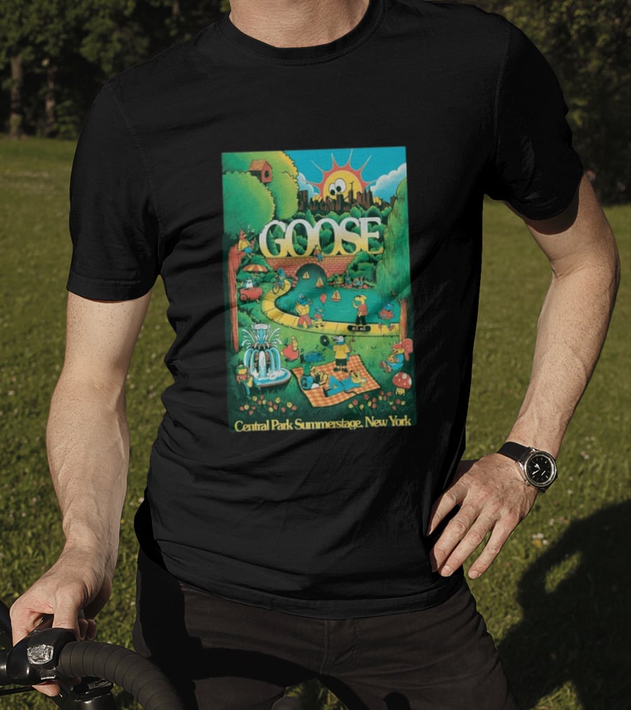 GOOSE Central Park Summerstage New York Jun 21 2026 T-Shirt