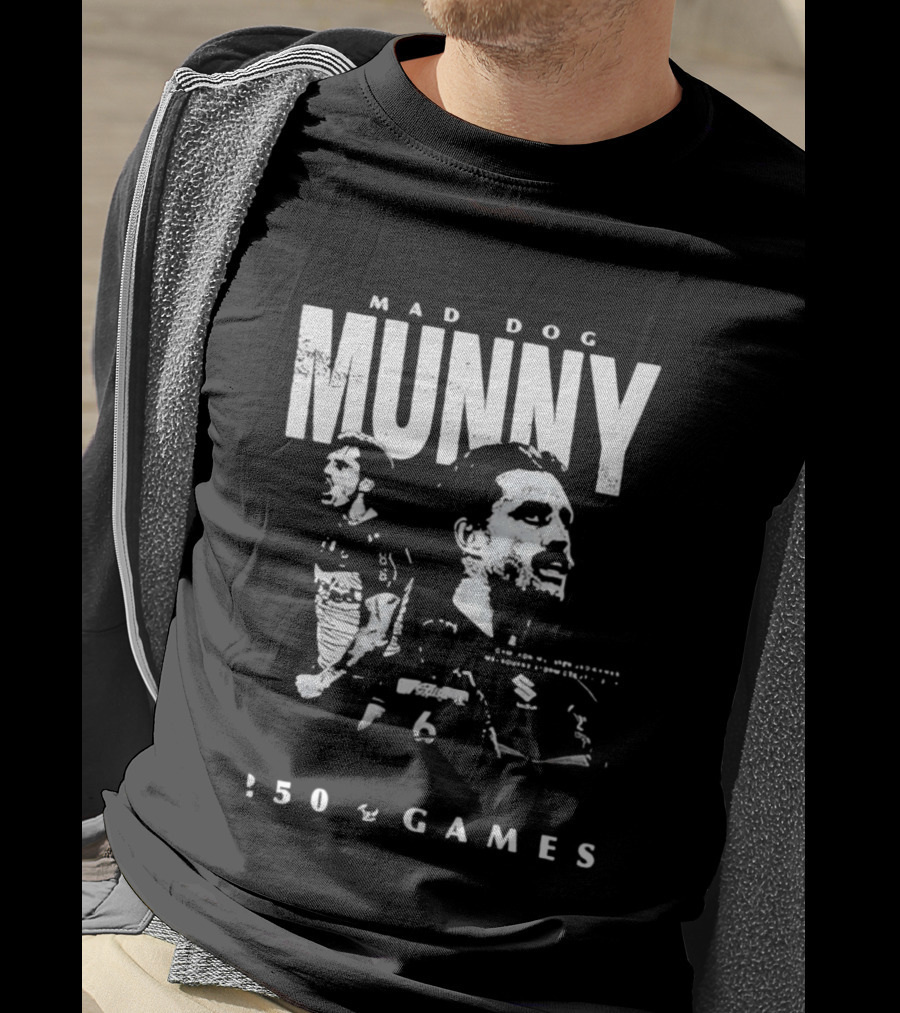 MAD DOG MUNNY 250 Games Melbourne Storm 2026 Cameron Munster T-Shirt