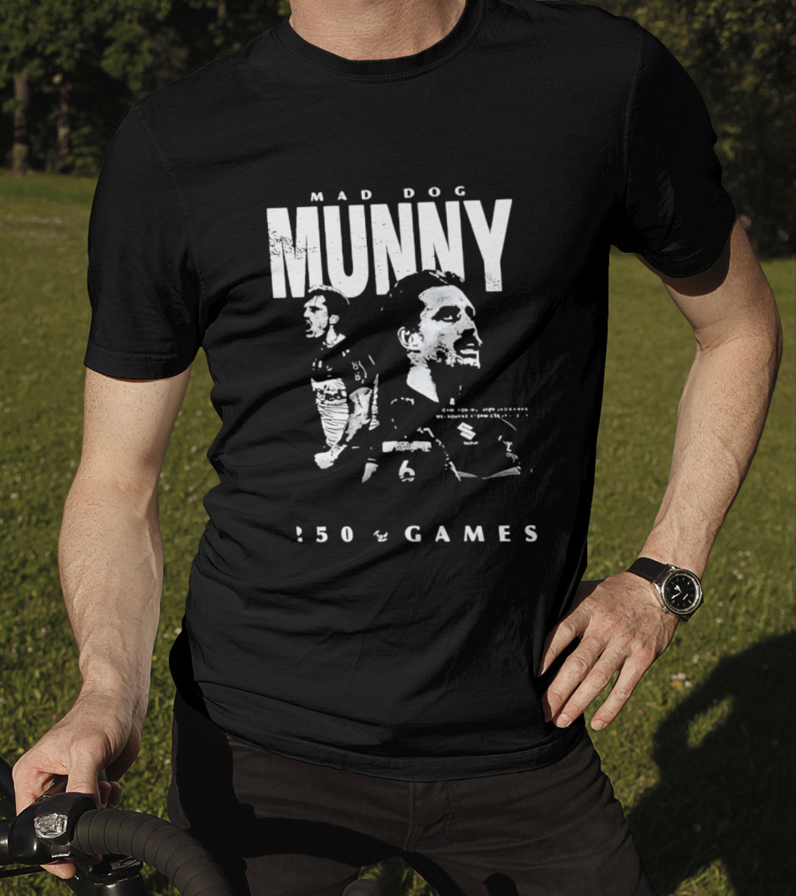 MAD DOG MUNNY 250 Games Melbourne Storm 2026 Cameron Munster T-Shirt