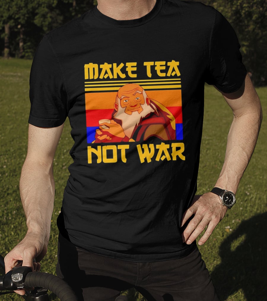 Make Tea Not War Uncle T-Shirt