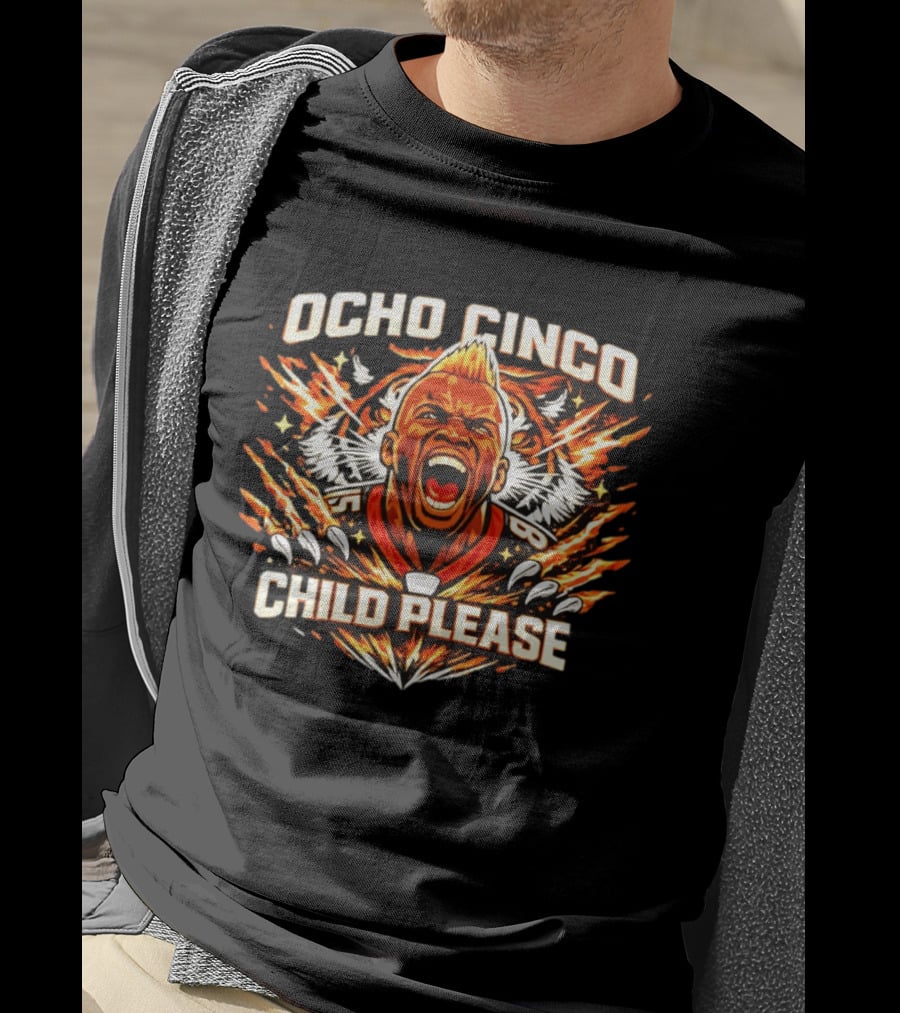 Ocho Cinco Child Please Cincinnati Bengals Tiger Roar T-Shirt