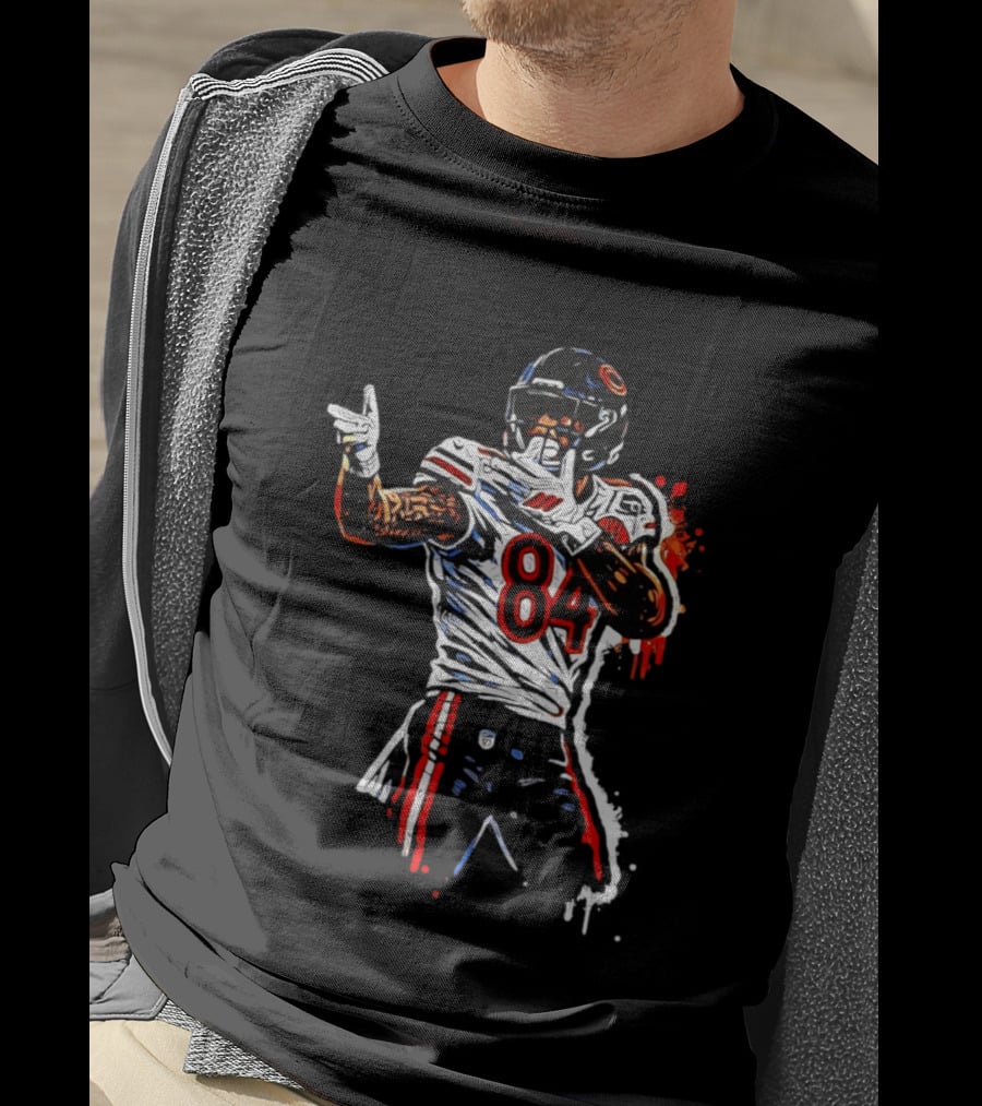 Cordarrelle Patterson 84 Chicago Bears Football Player T-Shirt
