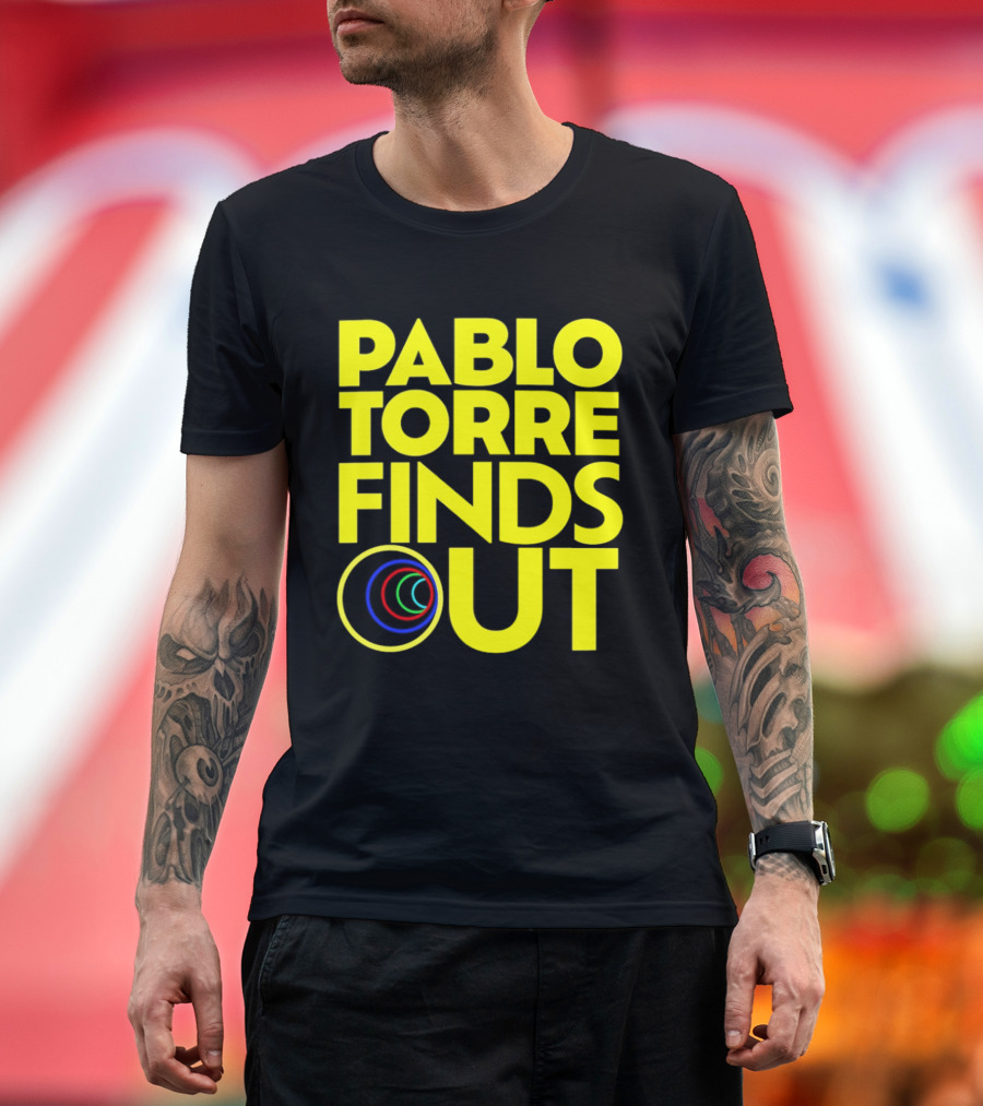 Pablo Torre Finds Out Podcast Sports Media Circles T-Shirt