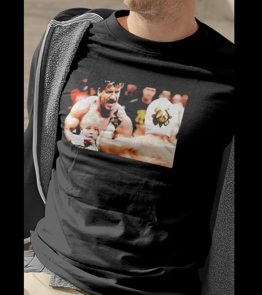 Eddie Guerrero Rey Mysterio Dominik Mysterio Custody Battle Iconic Wrestling Moment T-Shirt