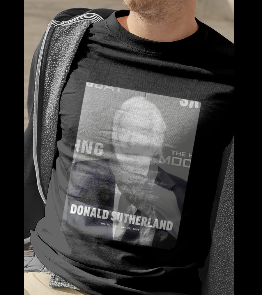 Donald Sutherland 1935 2024 Memorial T-Shirt