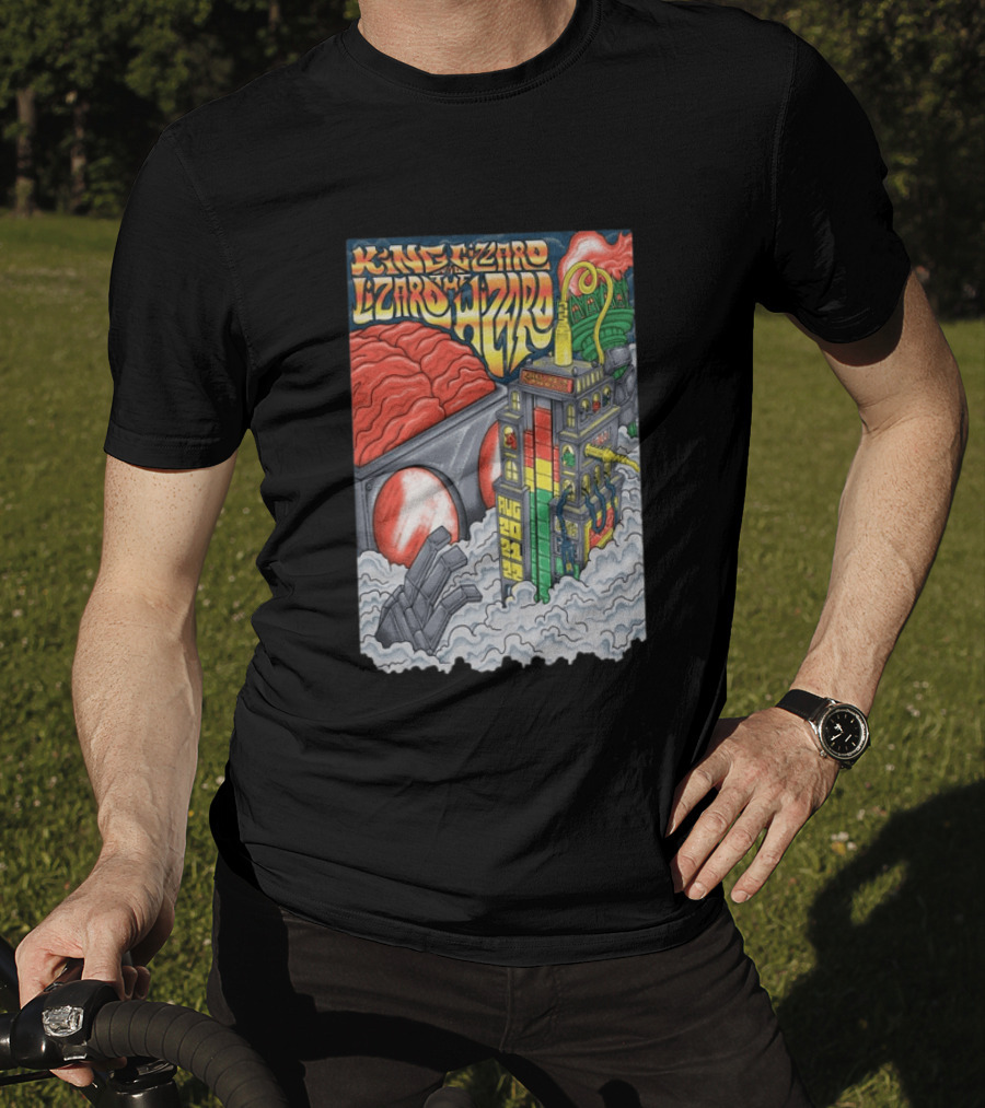 King Gizzard & The Lizard Wizard Forest Hills Stadium Queens NY August 2026 Concert T-Shirt