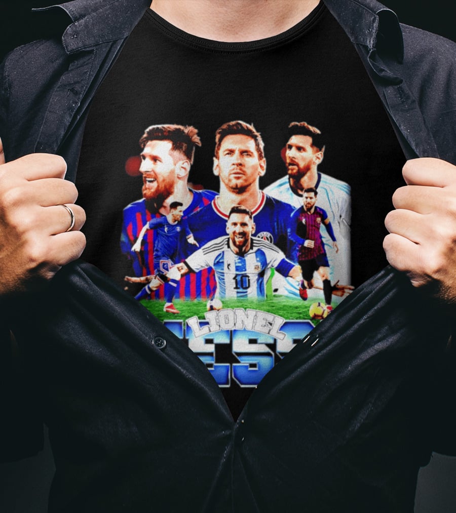 Lionel Messi Barcelona Paris Saint Germain Argentina Football Legend T-Shirt