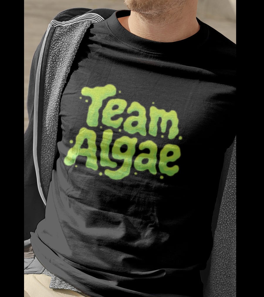 Team Algae Slime Green Nature Biology T-Shirt