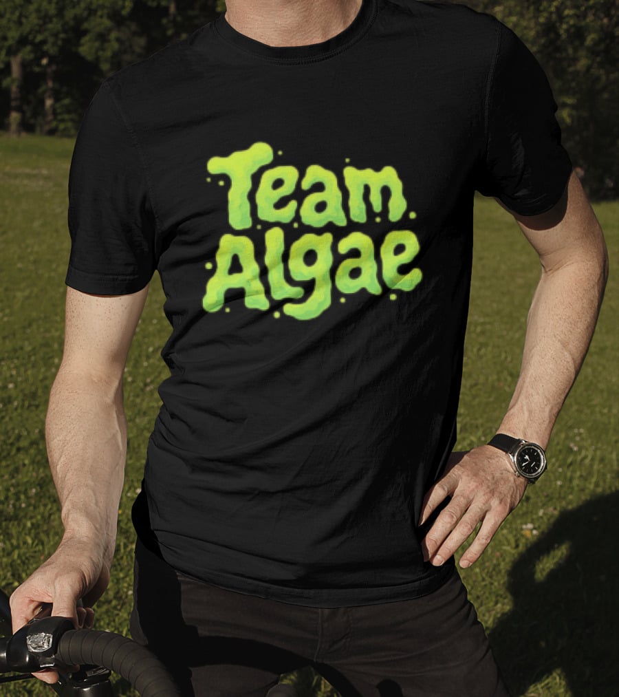 Team Algae Slime Green Nature Biology T-Shirt