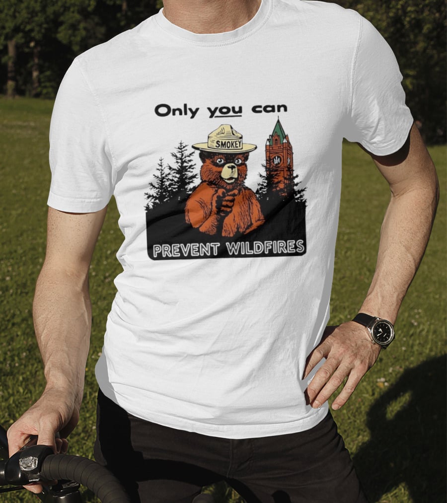 Only You Can Prevent Wildfires Smokey Bear X Montana Collaboration T-Shirt