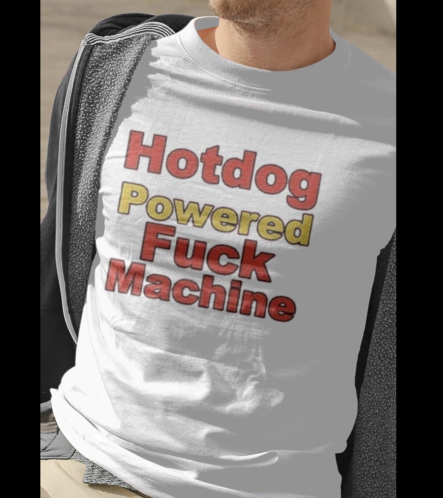 Hotdog Powered Machine T-Shirt