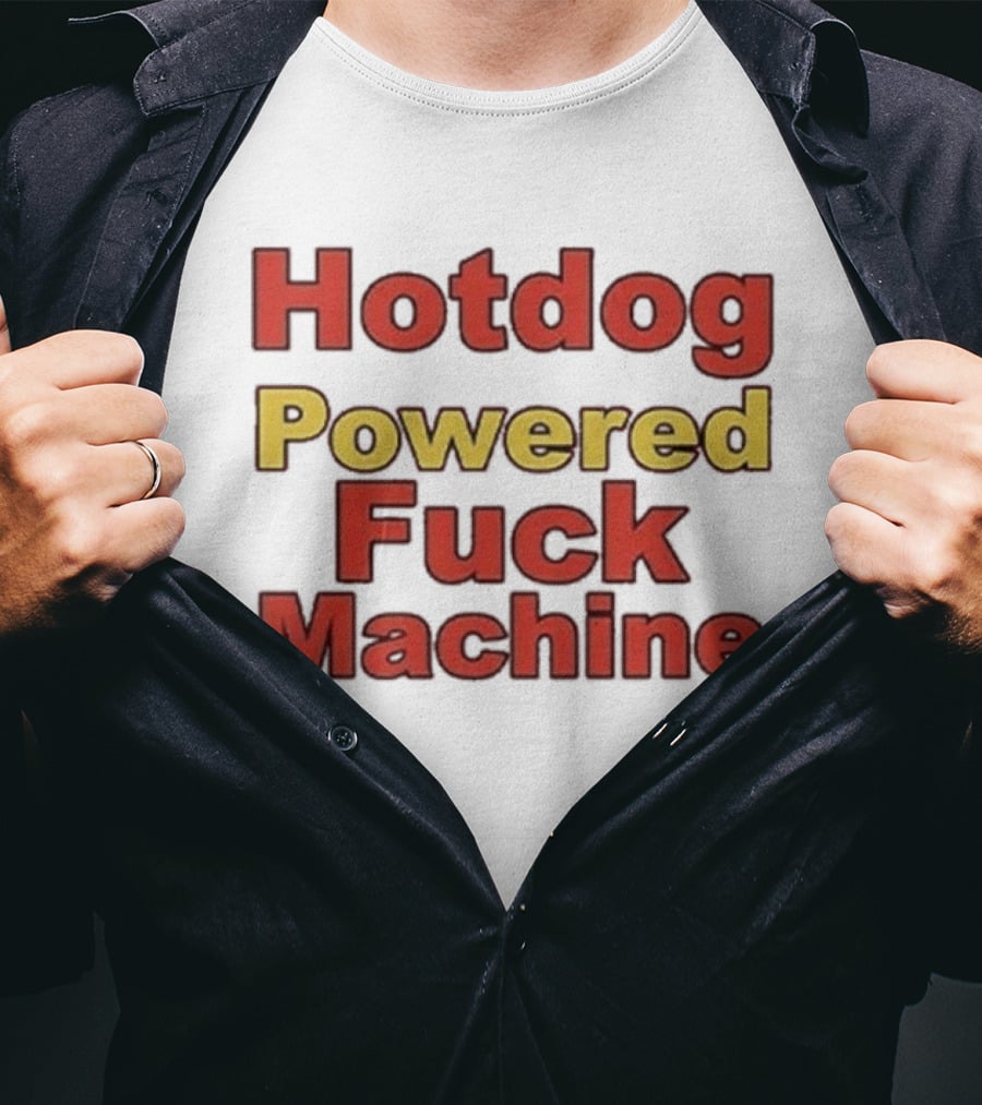 Hotdog Powered Machine T-Shirt