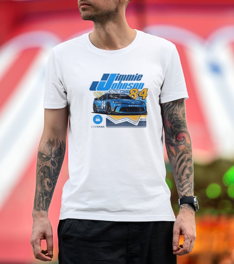Jimmie Johnson 84 Carvana San Diego Paint Scheme 2026 T-Shirt