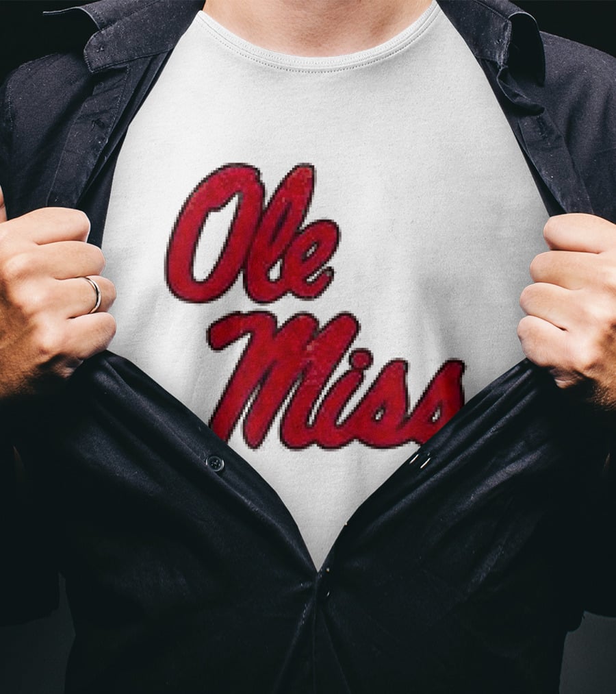 Grateful Dead Ole Miss Rebels Bears Collaboration 2 T-Shirt