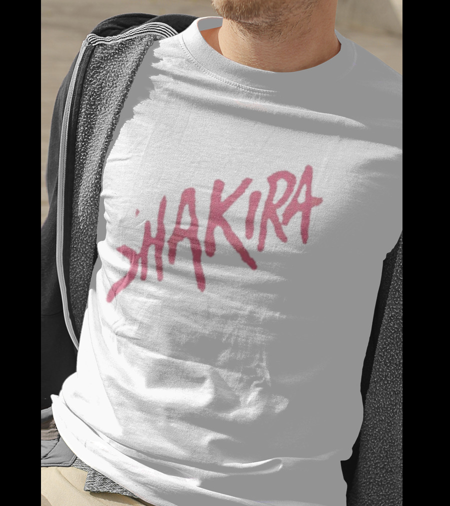 Shakira Las Mujeres Ya No Lloran World Tour Neon T-Shirt