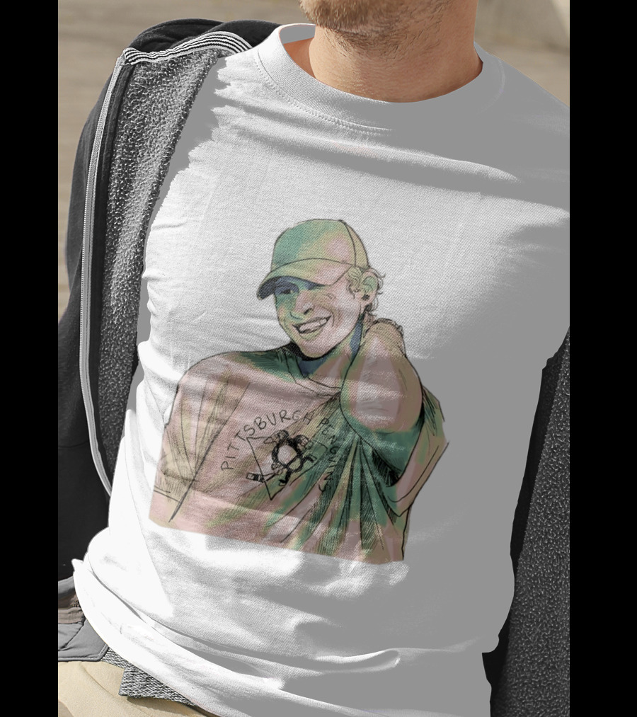 Sidney Crosby Pittsburgh Penguins Hockey Team Player T-Shirt