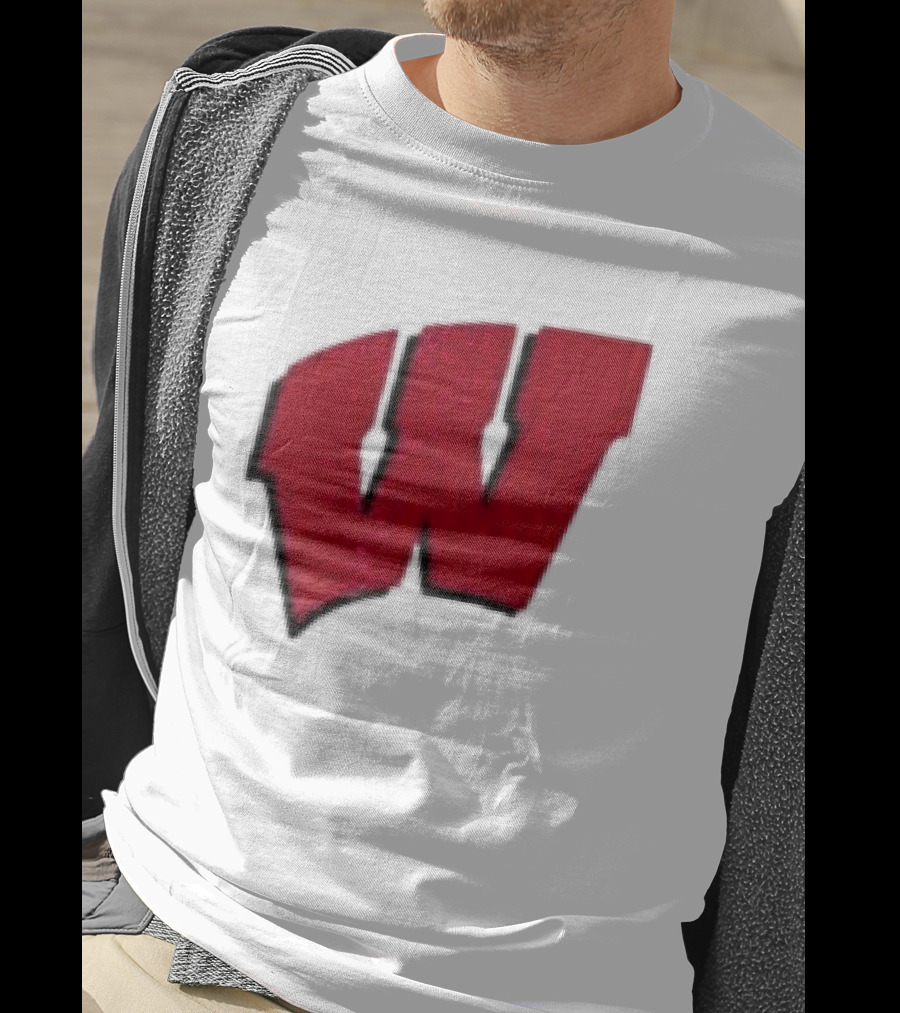 Grateful Dead Bears Wisconsin Badgers Collaboration T-Shirt