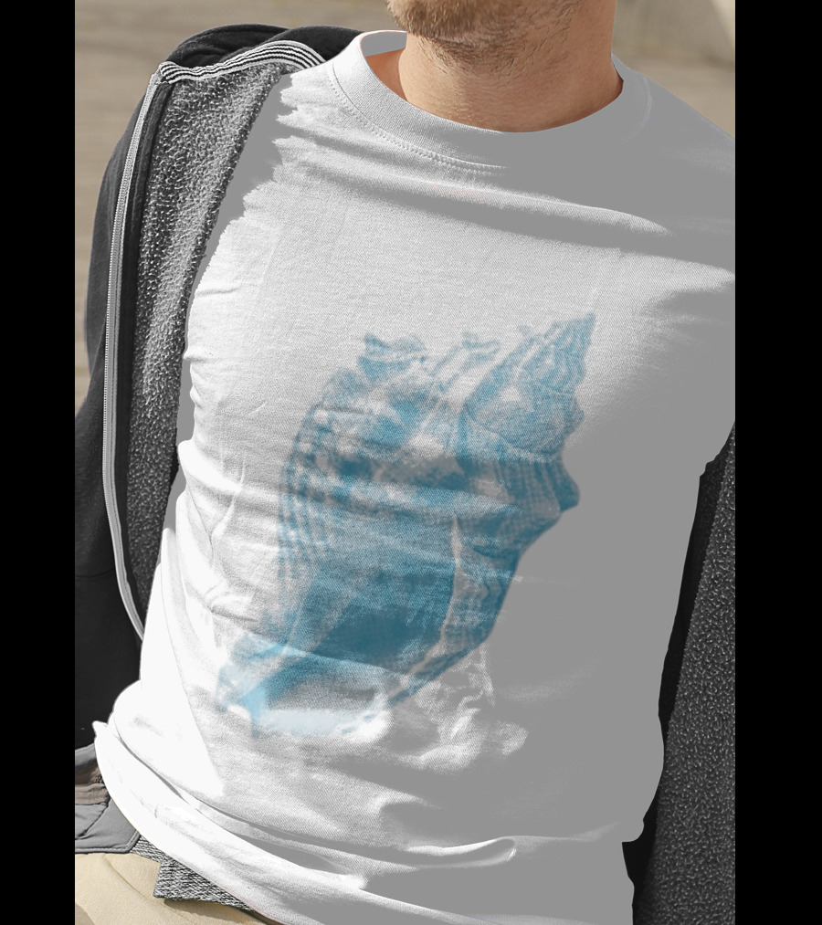 Sonder Haus Ocean Blue Conch T-Shirt