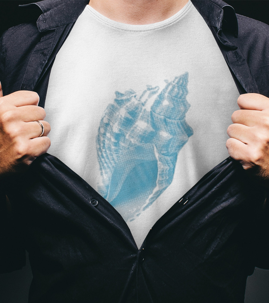 Sonder Haus Ocean Blue Conch T-Shirt
